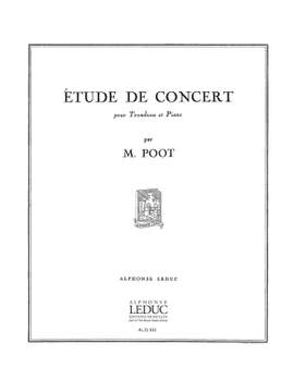 Poot: Etude De Concert