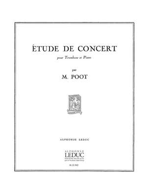 Poot: Etude De Concert