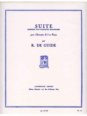 Richard de Guide: Suite inspiree dun Folklore imaginaire Op.32, No.1