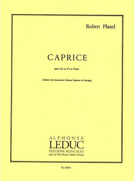 Robert Planel: Caprice