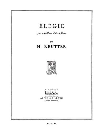 Reutter: Elegie