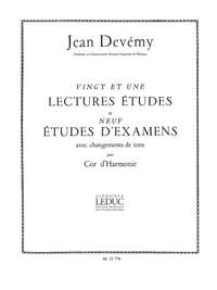 Jean Devemy: 21 Lectures-Etudes & 9 Etudes dExamens