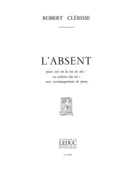 Robert Clerisse: L'absent