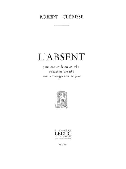 Robert Clerisse: L'absent