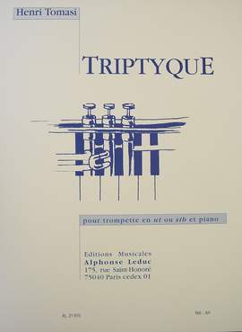 Henri Tomasi: Tryptique pour trompette et piano