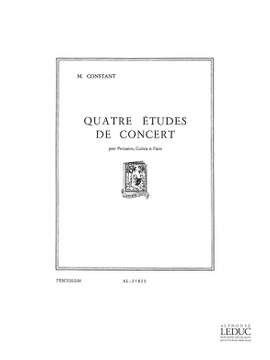 Marius Constant: Marius Constant: 4 Etudes de Concert