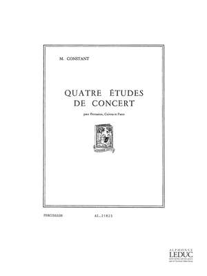 Marius Constant: Marius Constant: 4 Etudes de Concert