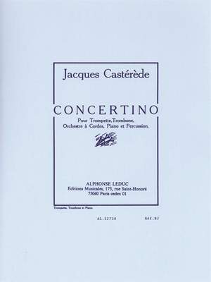 Jacques Castérède: Concertino