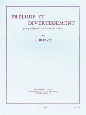 Eugène Bozza: Prélude et Divertissement