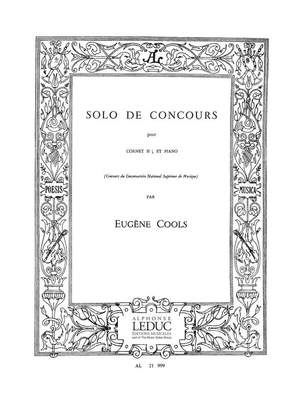 Eugène Cools: Solo De Concours