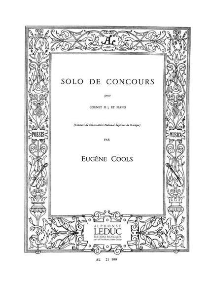Eugène Cools: Solo De Concours