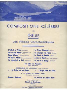 Galos: Au Matin Sur Les Cimes