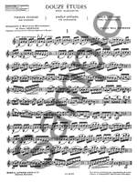 Pierre Max Dubois: 12 Études pour Clarinette Product Image