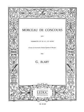 Alary: Morceau De Concours