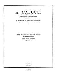 Agostino Gabucci: 10 Etudes Modernes
