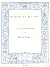 Henri Büsser: Prélude et Scherzo Op.35 pour flûte et piano