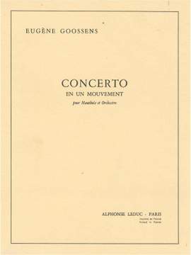 Eugene Goossens: Eugene Goossens: Concerto en 1 Mouvement Op.45