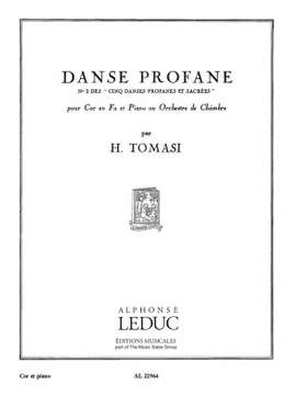 Henri Tomasi: Danse profane - No. 2 des "Cinq Danses Profanes"