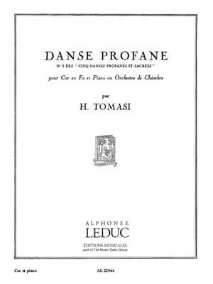 Henri Tomasi: Danse profane - No. 2 des "Cinq Danses Profanes"