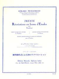 Gérard Pichaureau: 30 récréations en forme d'études