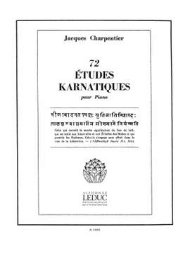 Jacques Charpentier: 72 Études Karnatiques Cycle 02