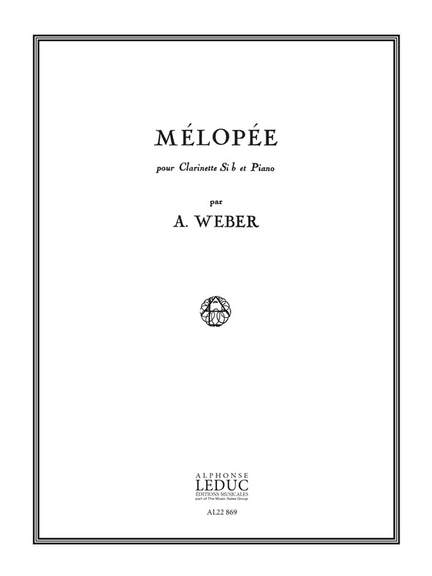 A. Weber: Mélopée
