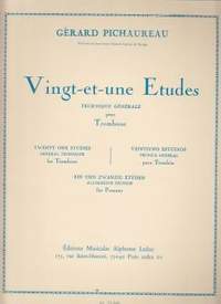 Pichaureau: 21 Etudes