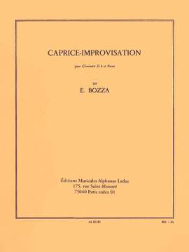 Eugène Bozza: Caprice-Improvisation