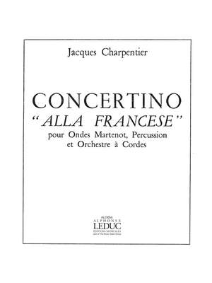 Jacques Charpentier: Jacques Charpentier: Concertino alla Francese