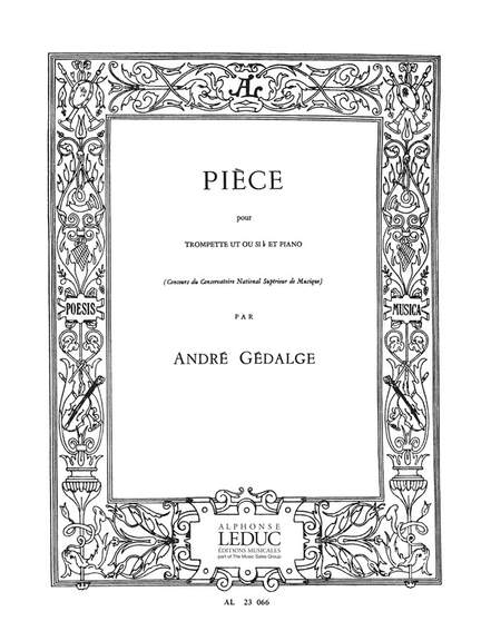 Gedalge: Piece