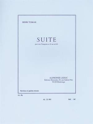Henri Tomasi: Suite pour trois trompettes