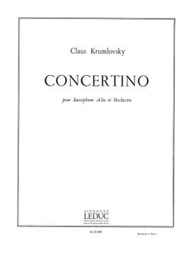 Krumlovsky: Concertino -Saxo Et Orchestre