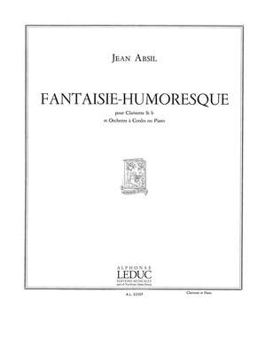 Jean Absil: Fantaisie-Humoresque -Clar. Et