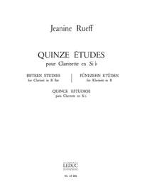 Jeanine Rueff: Quinze Études