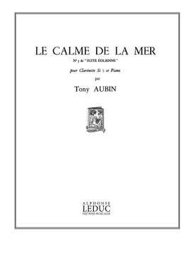 Tony Aubin: Le Calme de la Mer