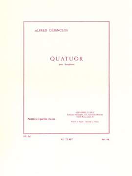 Alfred Desenclos: Quatuor