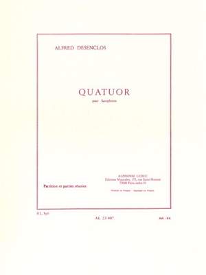 Alfred Desenclos: Quatuor