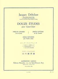 Jacques Delécluse: 12 Etudes pour Caisse-Claire