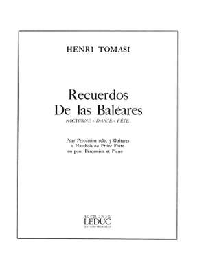 Henri Tomasi: Recuerdos de las Baleares