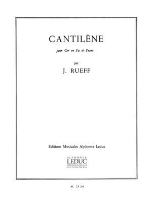 Jeanine Rueff: Cantilène