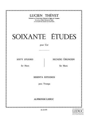 Lucien Thévet: 60 Etudes pour cor - Vol. 1