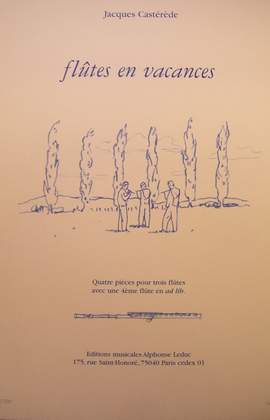 Jacques Castérède: Flûtes en Vacances