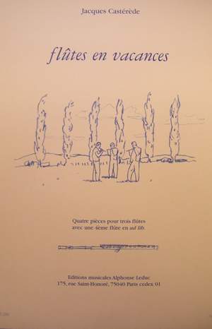 Jacques Castérède: Flûtes en Vacances