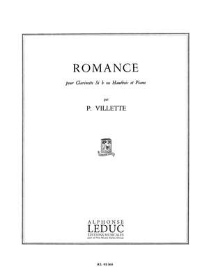 Pierre Villette: Pierre Villette: Romance Op.30