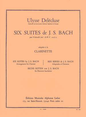 Johann Sebastian Bach: 6 Suites BWV1007-1012