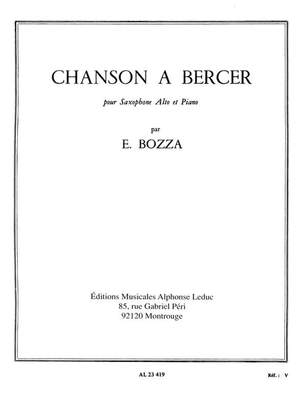 Eugène Bozza: Chanson A Bercer