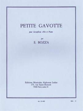 Eugène Bozza: Petite Gavotte