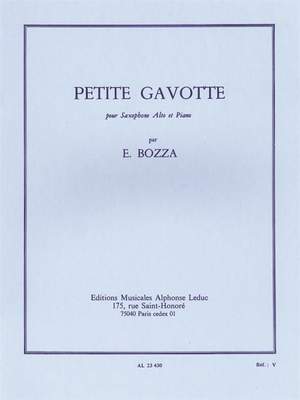 Eugène Bozza: Petite Gavotte