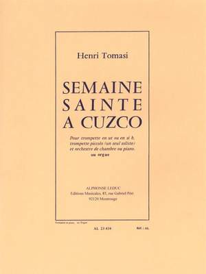 Henri Tomasi: Semaine Sainte À Cuzco