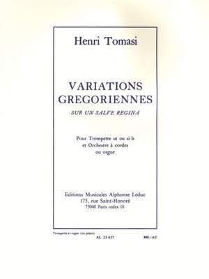 Henri Tomasi: Variations Grégoriennes Sur Un Salve Regina